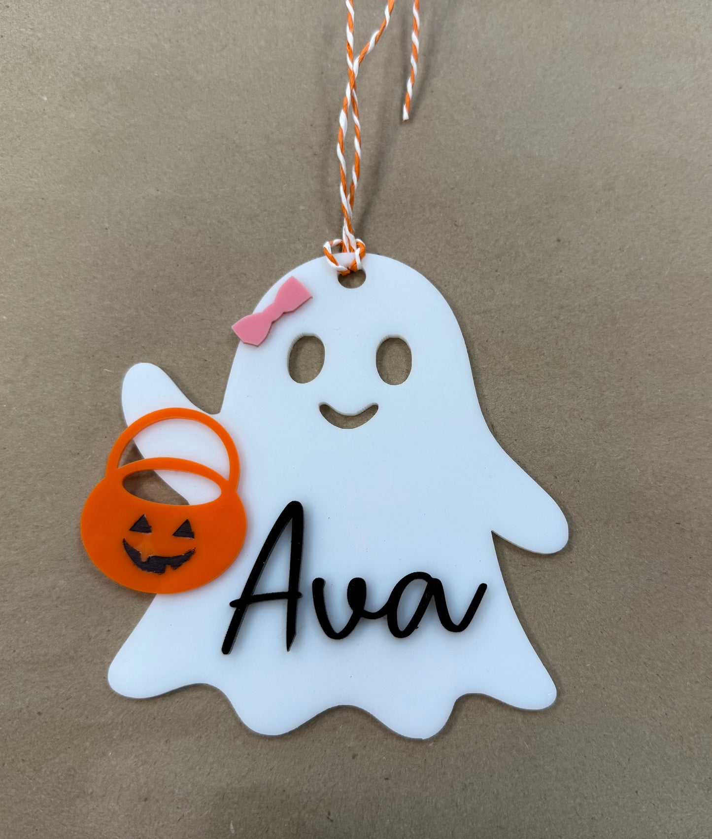 Personalized Boo Basket Tags
