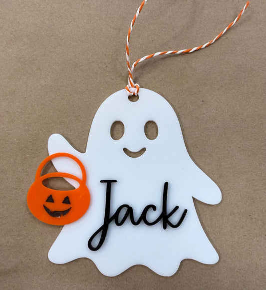 Personalized Boo Basket Tags