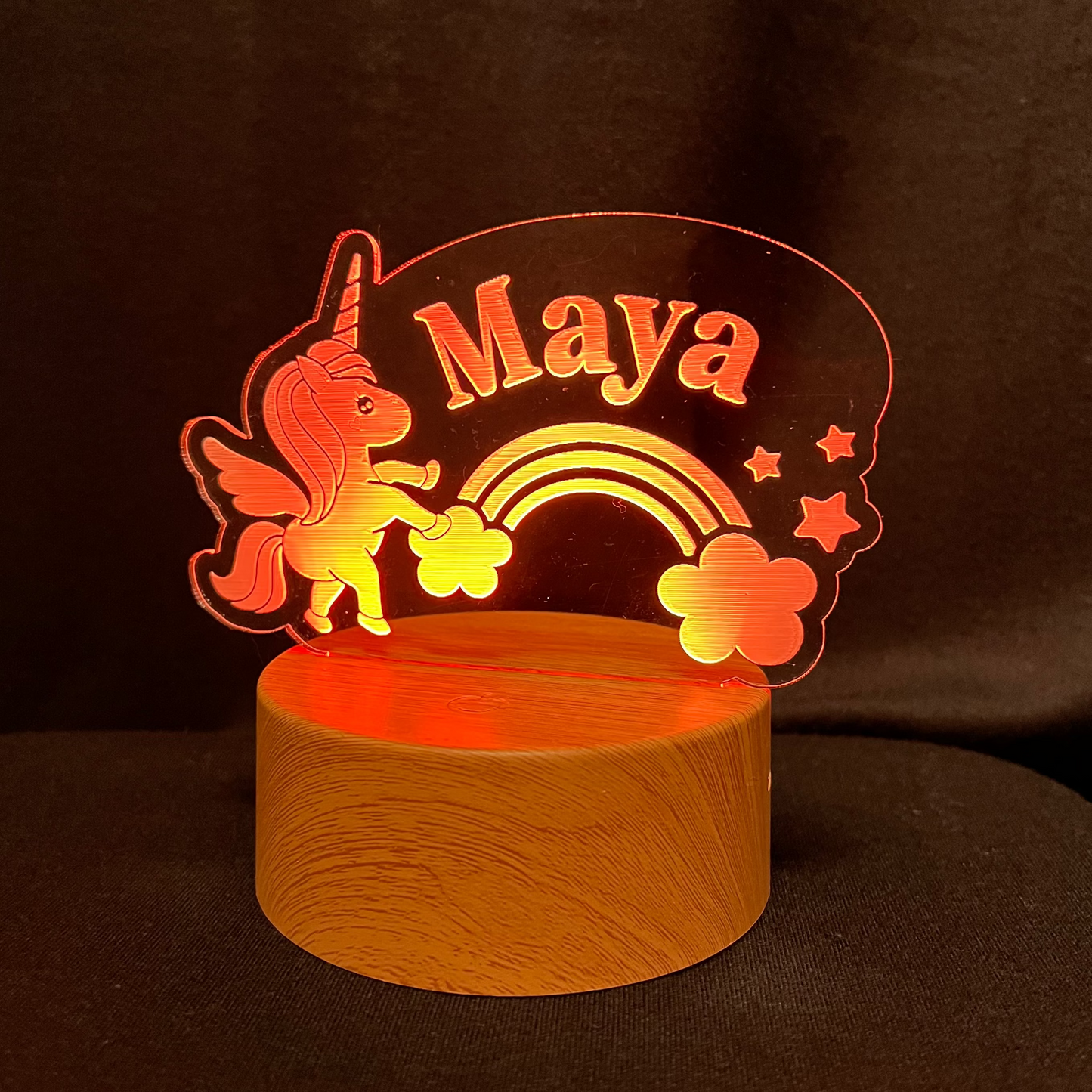 Unicorn Personalized Night Light