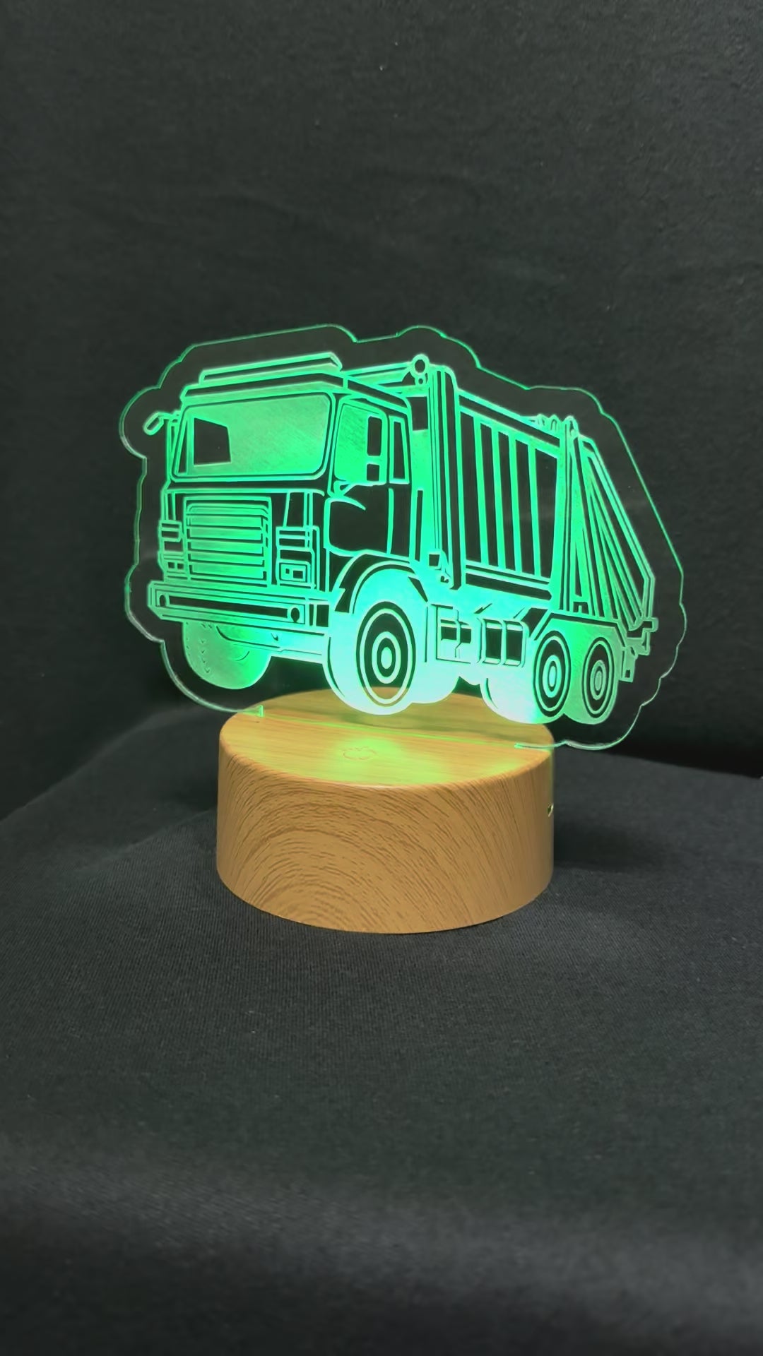 garbage truck nightlight
