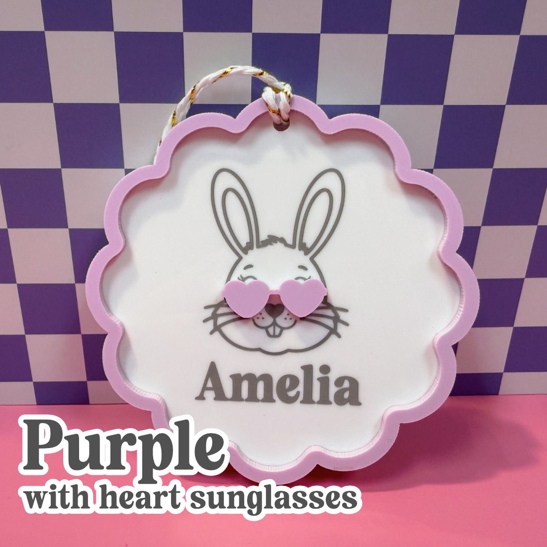 Personalized Easter Basket Tag